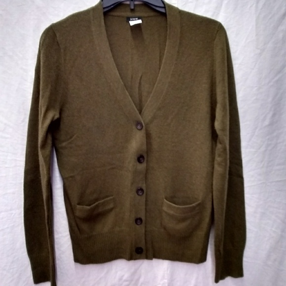 J. Crew Sweaters - J. Crew wool & cashmere blend cardigan sweater J. Crew Sweaters - J. Crew wool & cashmere blend cardigan sweater